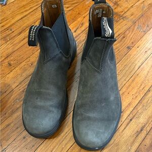 Blundstone Men's Charcoal Leather Boots
